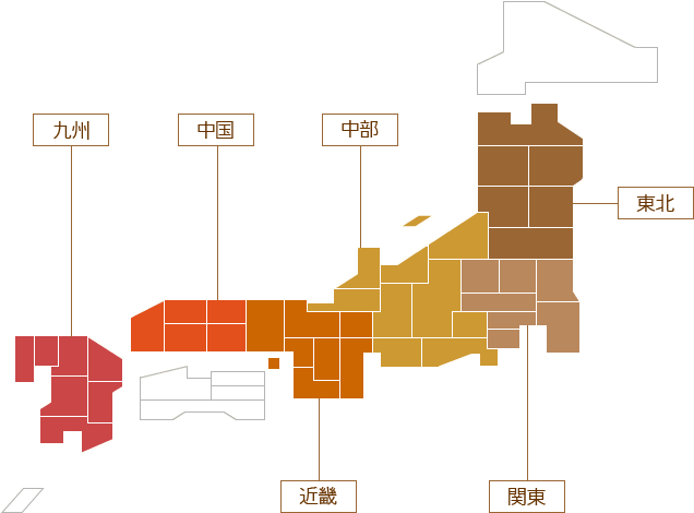 日本地図